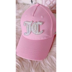 Juicy couture pink pearl cap